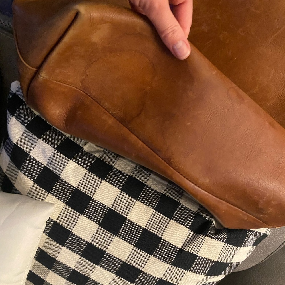 Madewell Tan Leather Tote